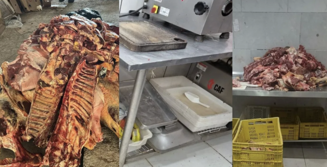 Carne vencida há dois anos é apreendida dentro de estabelecimento