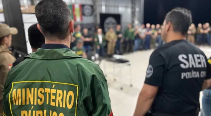 GAECO deflagra megaoperação para desarticular facção criminosa