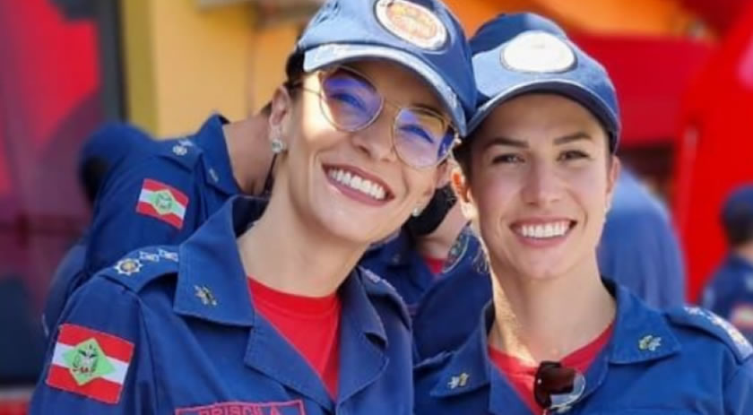 Duas mulheres se tornam comandantes de batalhões do CBMSC pela primeira vez