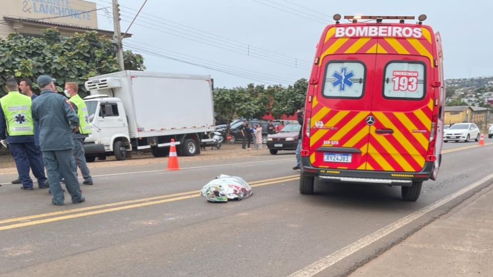 Motociclista morre em acidente de trânsito na BR-163