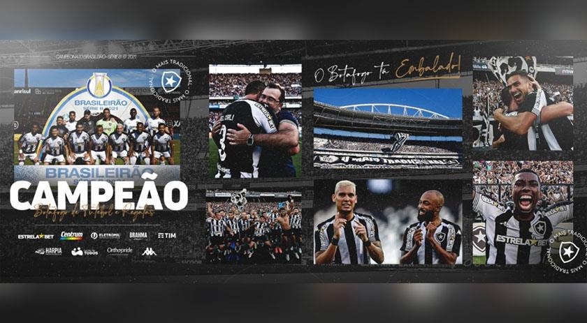 Após vencer o Brasil de Pelotas, Botafogo conquista o Campeonato Brasileiro Série B