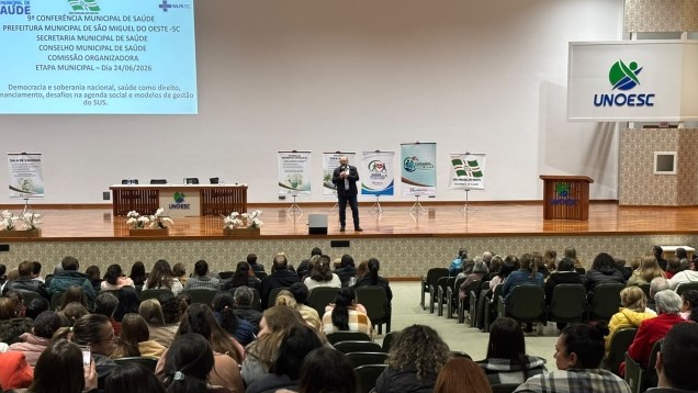 São Miguel do Oeste realiza Conferência Municipal de Saúde com foco no fortalecimento do SUS