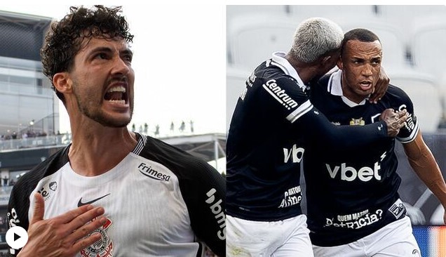 Corinthians e Botafogo fazem jogo movimentado em Itaquera e ficam no empate em 2 a 2