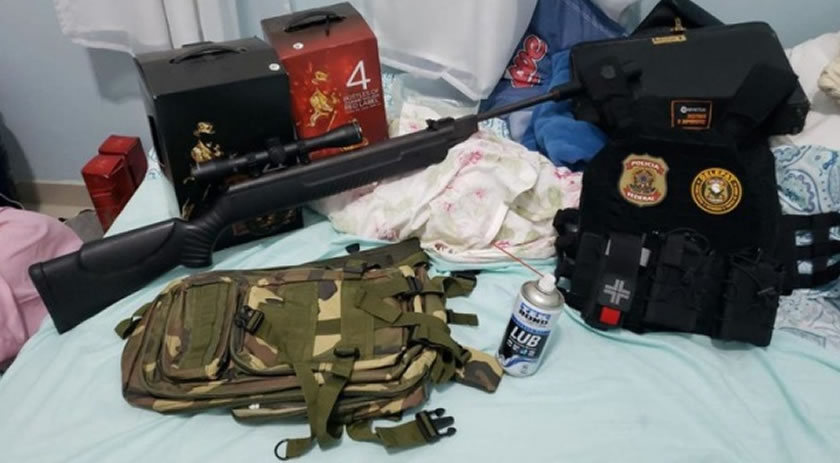 Polícia Federal desarticula tráfico internacional de armas entre Brasil e Estados Unidos