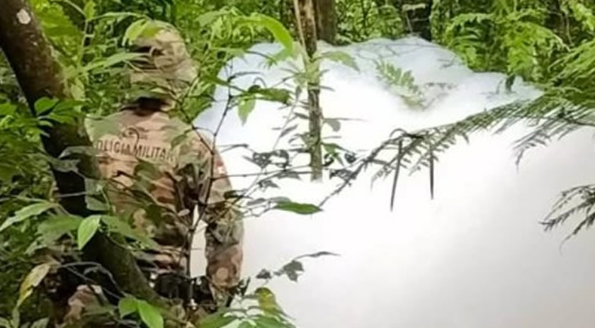 Polícia Militar Ambiental atende crime de poluição hídrica em Chapecó; quantidade de espuma chamou atenção Recomendar correção