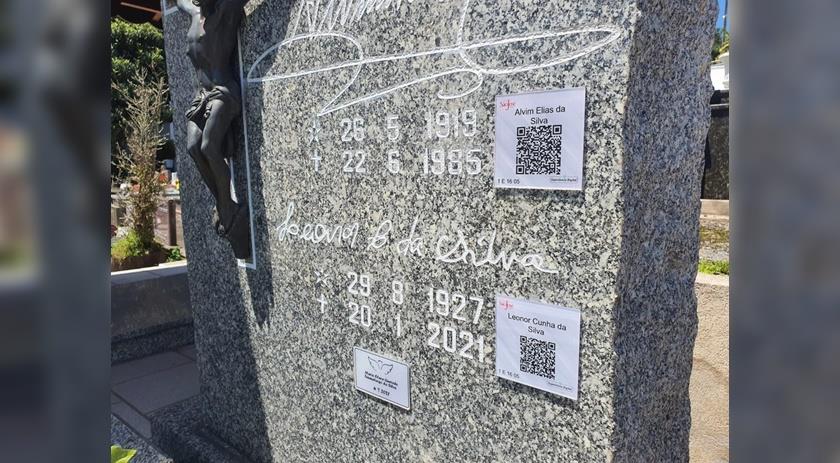 Cemitério em Blumenau instala QR Code nas lápides para memorial virtual do falecido