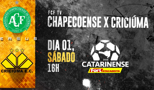 Chapecoense x Criciúma pelo Catarinense: onde assistir ao vivo e com imagens
