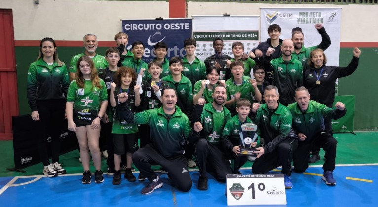 ATMEX conquista título geral da 3ª Etapa da Liga Oeste de Tênis de Mesa