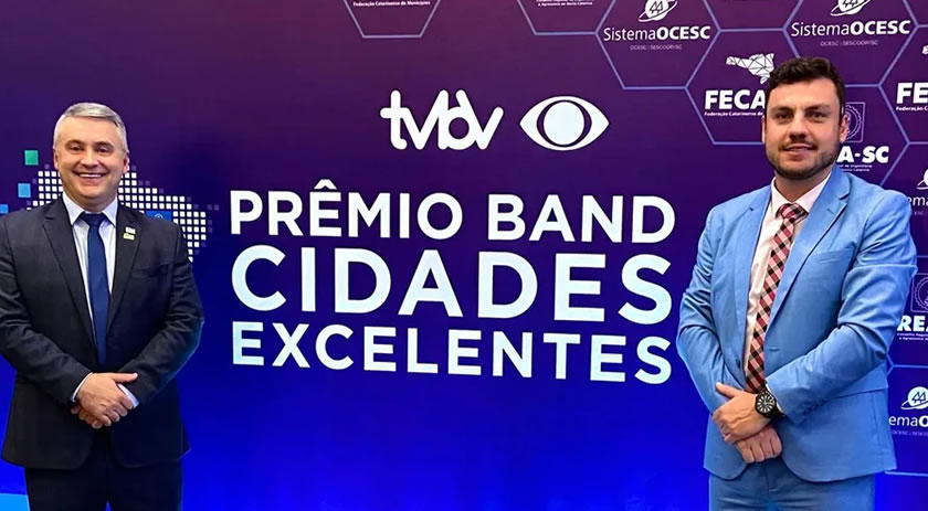 Município fica entre os três melhores do Brasil em sustentabilidade no Prêmio Band