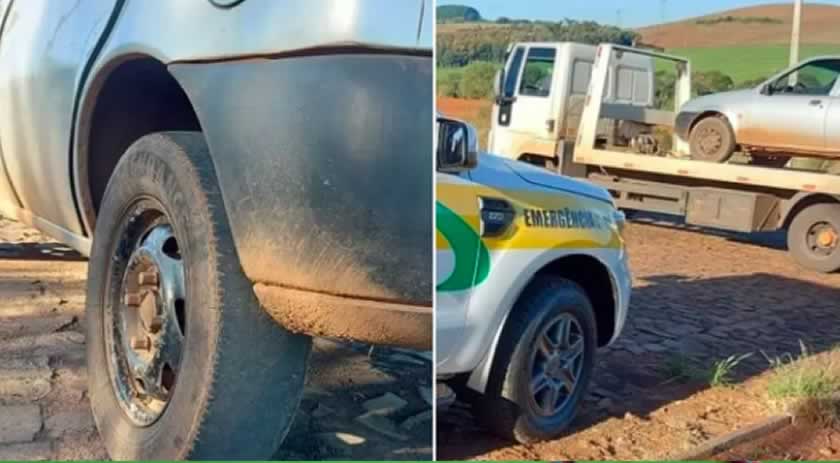 Motorista é flagrado em SC sem CNH, com pneu careca e documento vencido