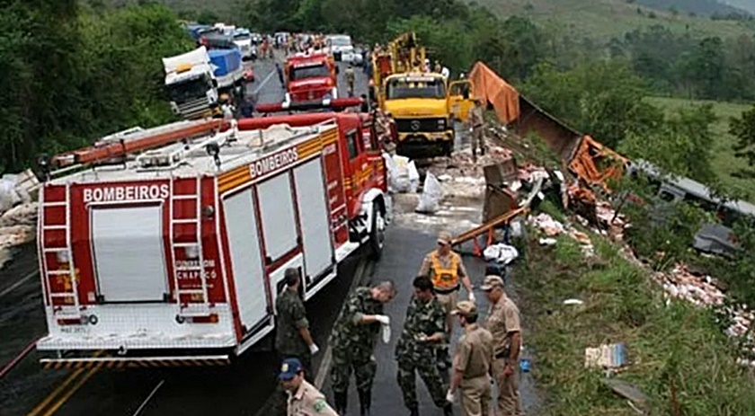 Tragédia que matou 27 pessoas entre Descanso e SMOeste, na BR-282, completa 16 anos