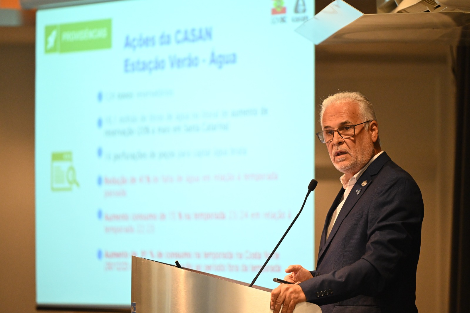 Presidente da Casan confirma participação em licitação da água