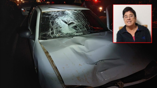 Idosa morre após ser atropelada em São Miguel do Oeste