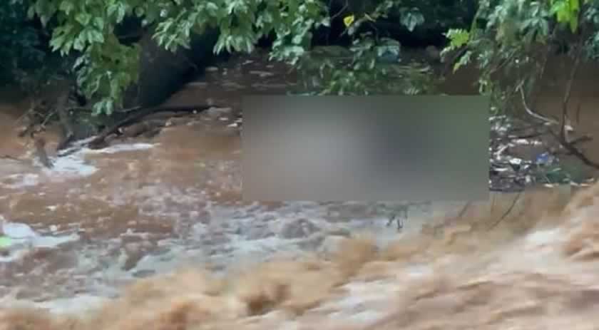 Corpo em estado de decomposição é encontrado em rio no Oeste de Santa Catarina