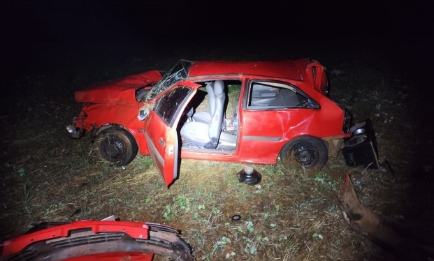 Acidente deixa pessoas feridas na SC 163