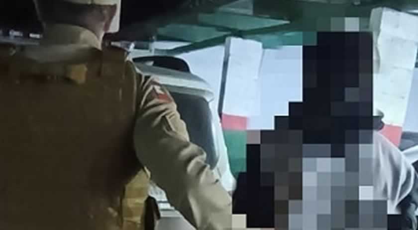 Homem mente o nome para a polícia, mas acaba detido