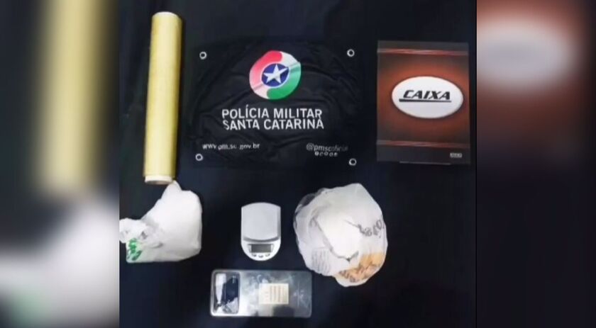 Em plena madrugada, homem é preso por tráfico de drogas