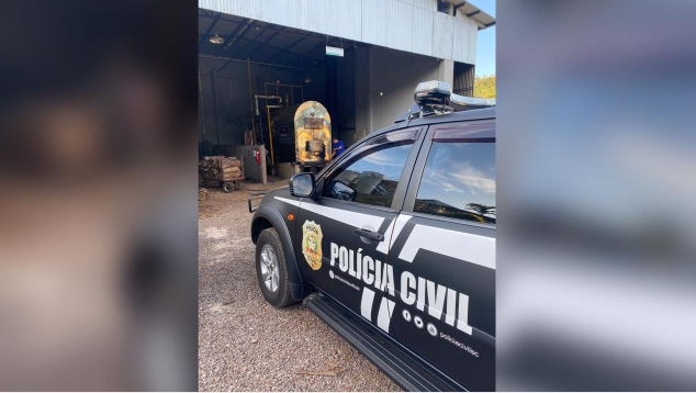 Polícia Civil realiza incineração de entorpecentes apreendidos