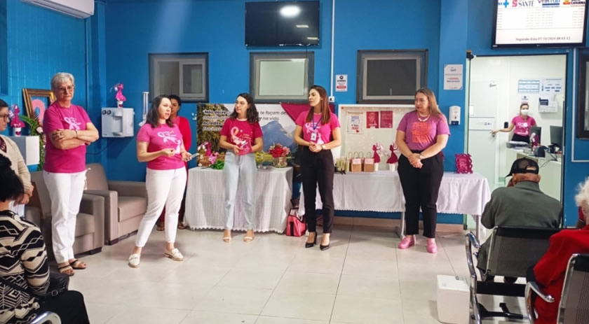 Ações de conscientização sobre o câncer de mama marcam o mês de outubro no HRTGB-Santé