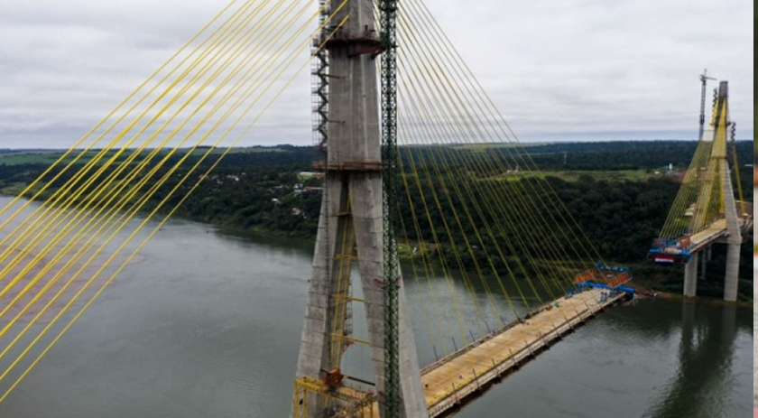 Nova ponte entre Brasil e Paraguai deve ser concluída em novembro