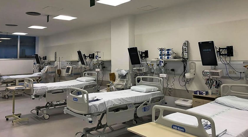 Ocupação de UTIs para covid-19 fica abaixo de 60% em todo país