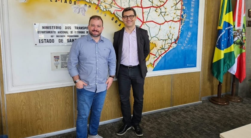 Presidente da Acismo solicita ao Dnit melhores condições para as rodovias locais