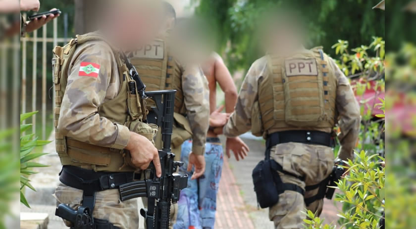 Foragido de Chapecó é localizado e preso pela PM em São Miguel do Oeste