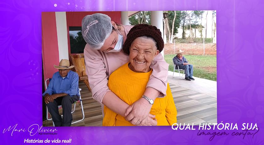 Venha conhecer com a gente como é a vida em um lar de idosos - Qual história sua imagem conta