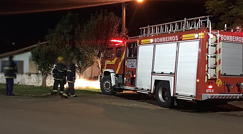 Princípio de incêndio em residência é registrado no Bairro Sagrado Coração