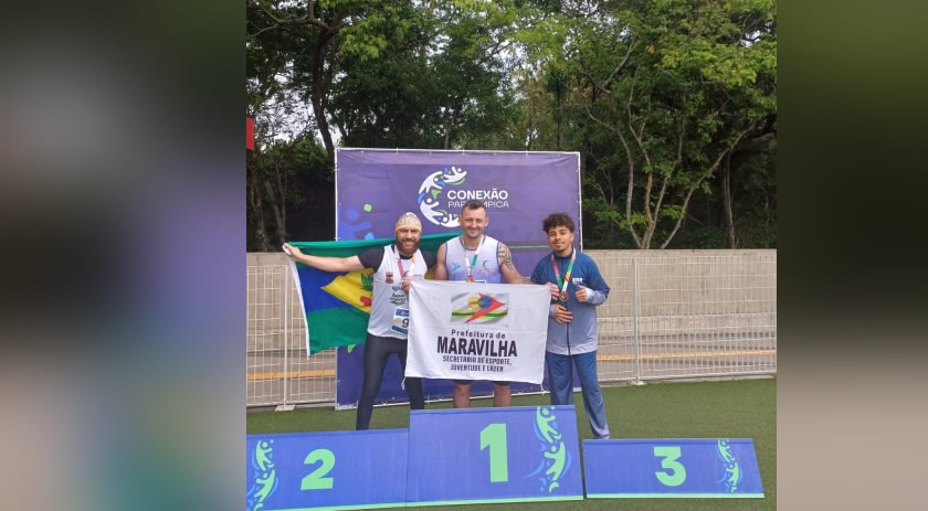 Leandro Cybulsky de Maravilha conquista três ouros no Campeonato Brasileiro Universitário