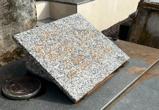 Atos de vandalismo e futos no Cemitério Municipal