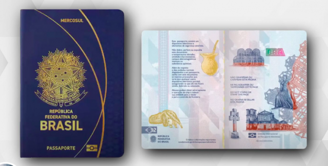 Novo passaporte brasileiro começa a ser emitido a partir de hoje
