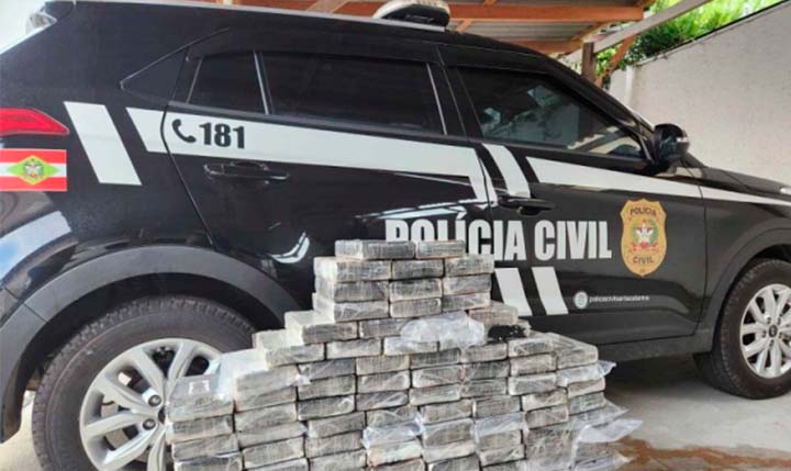 Carga de cocaína que pode chegar a R$ 40 milhões é apreendida