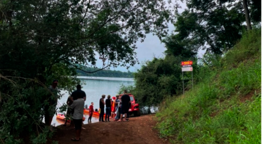 Corpo de homem desaparecido é encontrado pelos Bombeiros no Rio Uruguai, em Mondaí