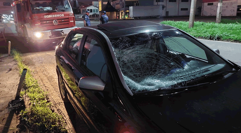 Câmera flagra atropelamento que resultou na morte de idoso