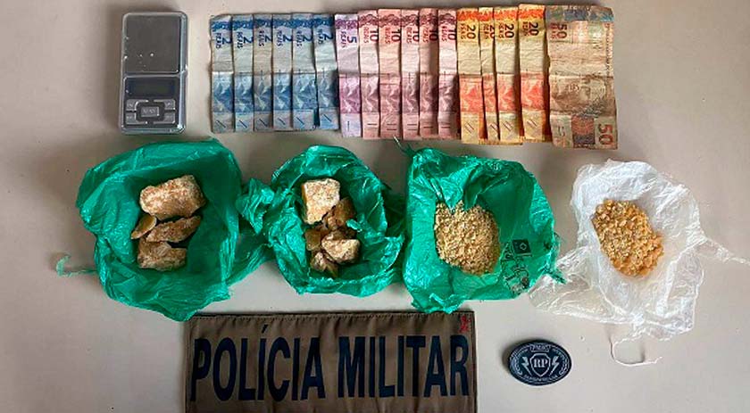 Adolescente de 16 anos é preso em flagrante traficando drogas