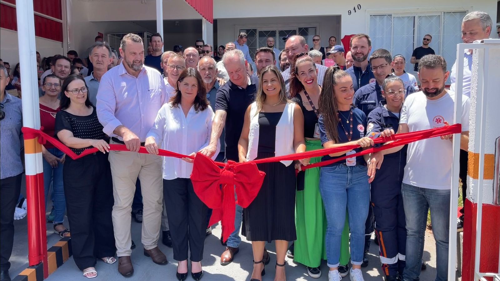 SAMU inaugura nova sede em São Miguel do Oeste