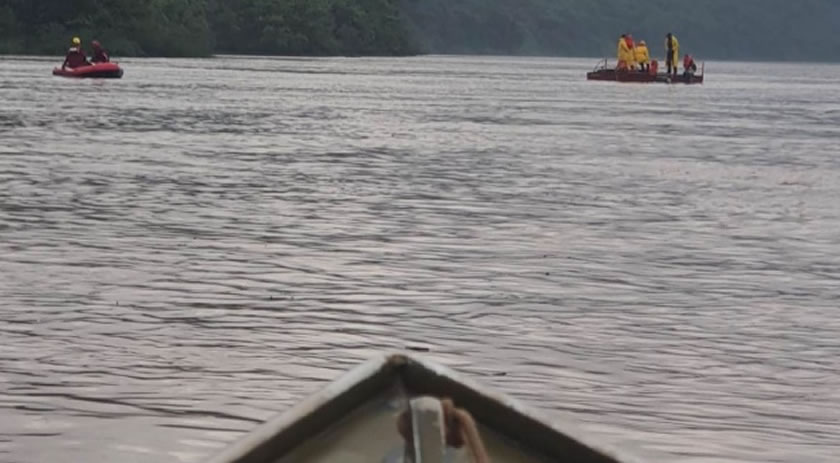 Buscas por homem desaparecido seguem após balsa virar no Rio Uruguai