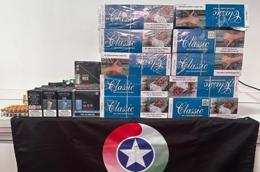 Idoso é flagrado com carga de cigarros eletrônicos e medicamentos