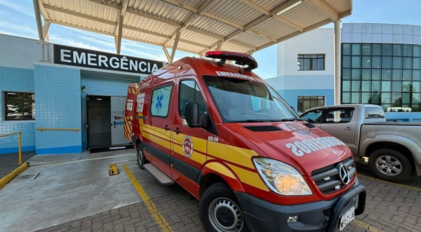Homem resgatado após cair em ribanceira no interior