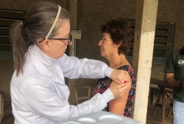 Secretaria de Saúde inicia roteiro de vacinação contra gripe no interior
