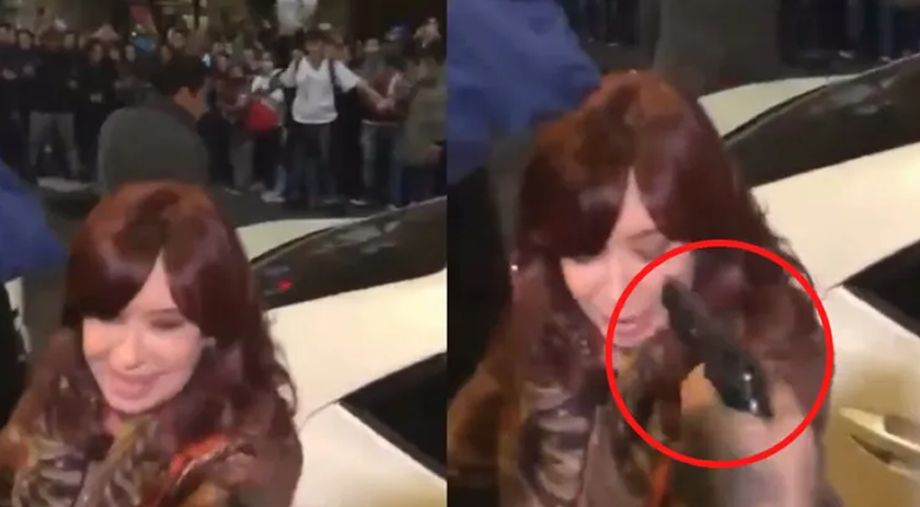 Vice-presidente da Argentina Cristina Kirchner sofre atentado e câmeras flagram momento