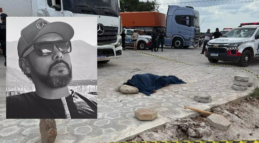 Caminhoneiro de SC é executado a tiros e atropelado por suspeita de ciúmes: “só parei porque acabou a bala
