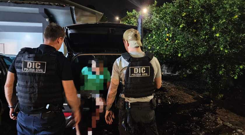 Casal responsável por chacina em Joinville é preso em Flor do Sertão