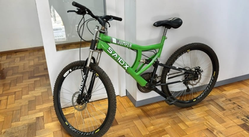 Polícia Militar recupera bicicleta furtada e prende autor em menos de três horas