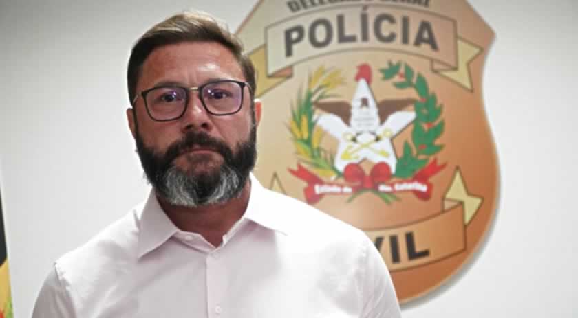 Conheça o novo delegado-geral da Polícia Civil de SC