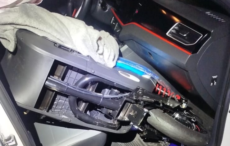 Motos elétricas são apreendidas durante fiscalização na BR-163