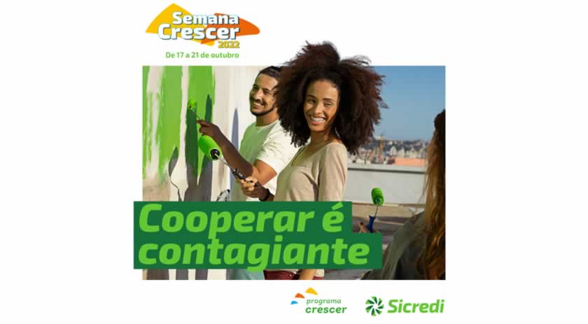 Sicredi promove ações para incentivar o cooperativismo no Brasil