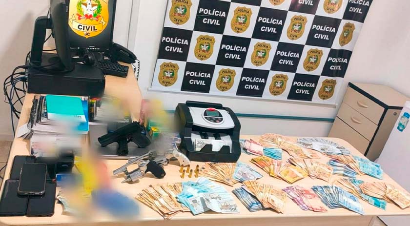 Grupo suspeito de extorsão é alvo de operação da PC