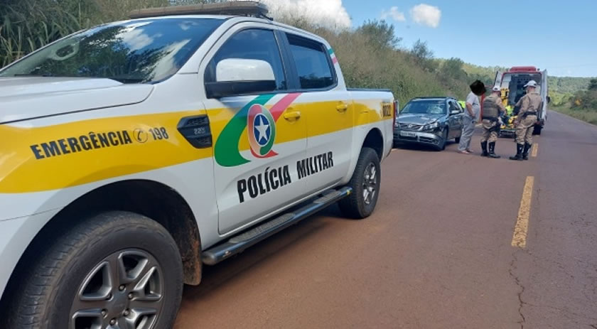 Homem é atropelado na SC 496